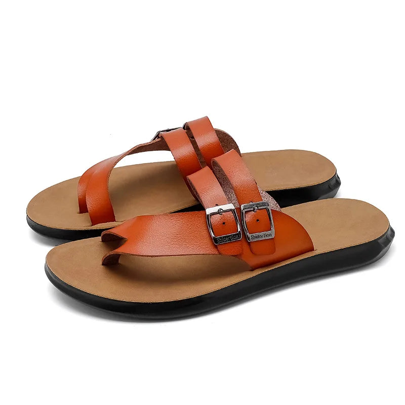 Big Size 38-47 Flat Flip-flops Non-slip Bathroom Beach s for Men